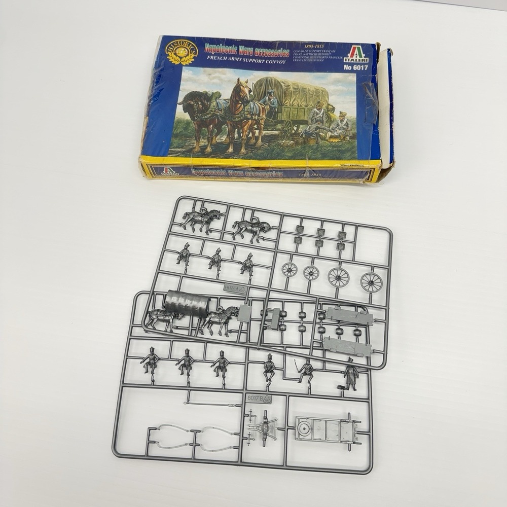ITALERI Napoleonic Wars French Army Support Convoy 1805/15 1:72 Model Kit NOB